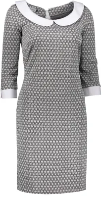 Imagen del producto de Numoco. Vestido corto para mujer, modelo Dumein, color gris, talla S