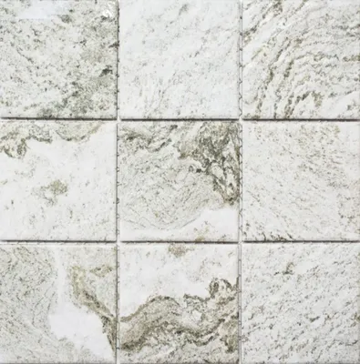 Produktbild von Mosaik Fliese Keramik Steinoptik Struktur hellgrau Fliesenspiegel Küche MOS22-HWA9LG