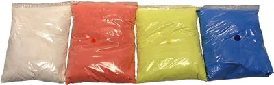 Obrázok produktu pre Prášková krieda do značkovača sukní a radielka žltá 1kg