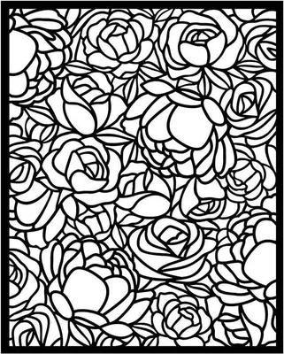 Produktbild von STAMPERIA Mixed Media Schablone STENCIL - Romance Forever