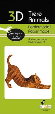 Image de Maquette en papier 3D - Chat