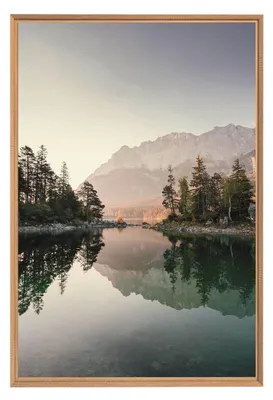 Image de Tableau mural encadré zen 65x97 cm, Tableau mural moderne pour décoration intérieure