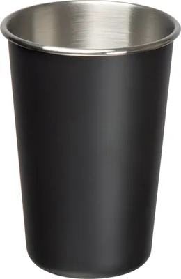 Produktbild von Edelstahlbecher / Trinkbecher / 480ml / Farbe: schwarz