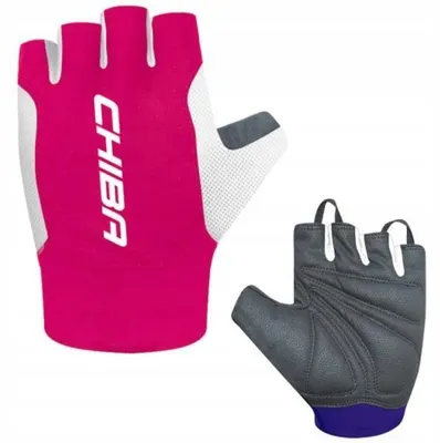 Produktbild von Chiba Mistral Kurzfinger Fahrradhandschuhe Pink Gr. L
