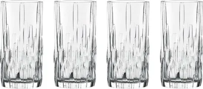 Obrázek produktu pro Nachtmann Shu Fu long drink glass, sada 4 kusů, long drink hrnek, koktejlová sklenice, křišťálové sklo, 360 ml, 0098064-0