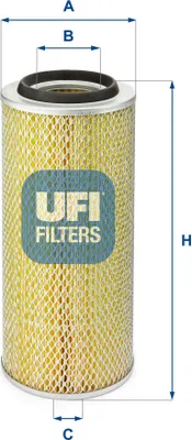 Produktbild von UFI 27.828.00 Luftfilter für FIAT DUCATO Pritsche/Fahrgestell (230)