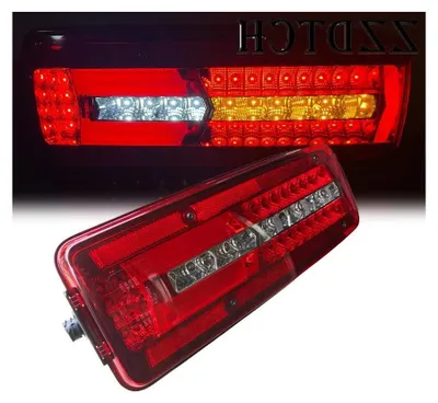 Produktbild von Rechtes LED-Bremslicht für MAN TGX/TGS/TGL/TGM 24V mit 8 Funktionen - E-Mark