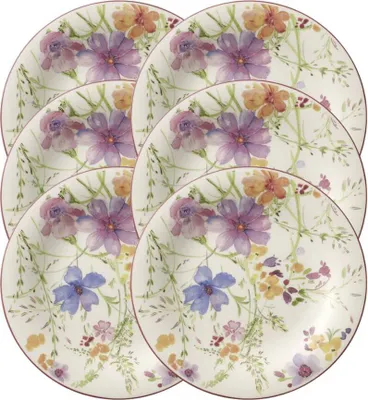 Produktbild von Villeroy & Boch Mariefleur Basic Frühstücksteller 21 cm Set6