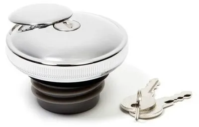 Image de Couvercle de réservoir chromé avec fermeture et ventilation