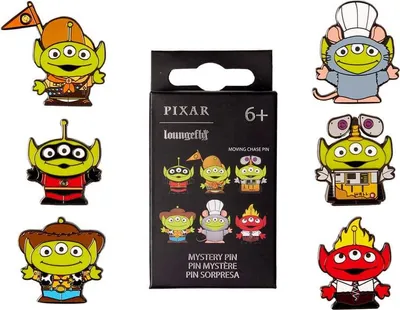 Image de Disney Pixar Toy Story Alien Mystery Blind Box Épingle en émail assortie