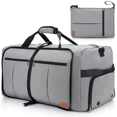 Produktbild von Faltbare Reisetasche mit Schuhfach, 120L