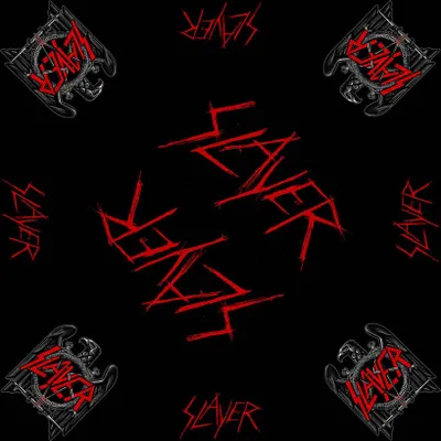 Produktbild von Slayer Schal Black Eagle Black