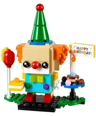 Obrázek produktu pro LEGO BrickHeadz Birthday Clown, Sada na stavění, 10 rok/roky, 150 kusů