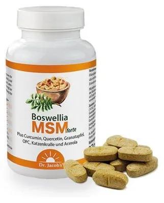 Image de Boswellia Msm forte Dr. Jacob's Tabletten 90 St
