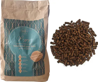 Produktbild von My Trockenfutter Puppy für Welpen 5kg mit Weiderind und Ente mÿ kaltgepresst