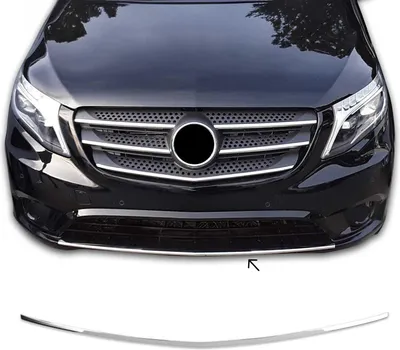 Zdjęcie produktu dla Listwy osłony chłodnicy Listwy osłony chłodnicy do Mercedes Vito W447 2014-2019 chrom srebrny