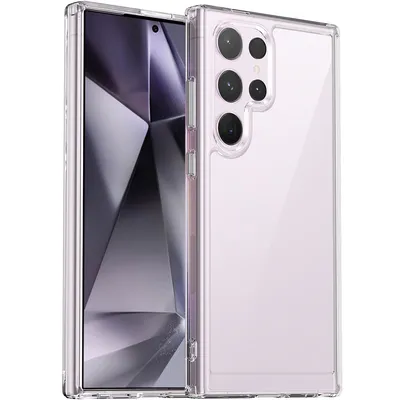 Immagine prodotto di Custodia per Samsung Galaxy S25 Ultra Trasparente, custodia protettiva in silicone TPU antiurto Trasparente