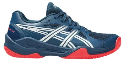Produktbild von ASICS 1074A044-401 POWERBREAK GS Unisex Hallenschuhe Marineblau Rot 39,5