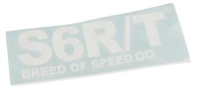 Image de Autocollant STAGE6 R/T blanc 140 x 48 mm