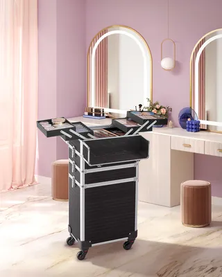 Obrázek produktu pro SONGMICS Kosmetický kufřík, 4 v 1, extra velký, nápad na dárek