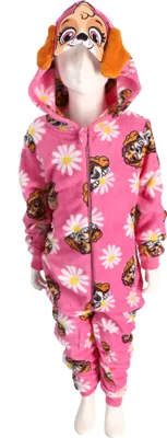Produktbild von Paw Patrol Strampler aus Korallen-Fleece