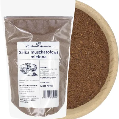 Produktbild von Gemahlene Muskatnuss 100 g Gewürz Kuchen Kartoffeln Saucen Küche