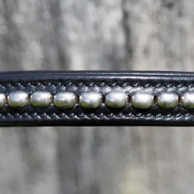 Produktbild von Kieffer Stirnband Ultrasoft® Tara in zwei Farben, Farbe:schwarz, Größe:Warmblut