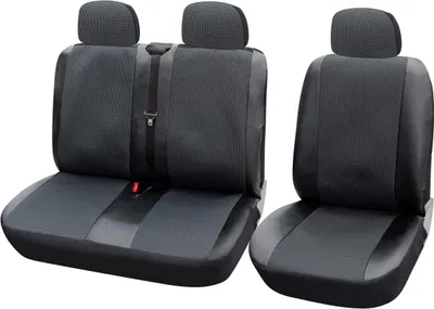 Produktbild von WOLTU Universal Auto Sitzbezüge für Transporter, Schwarz-Grau
