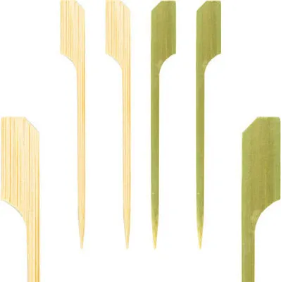 Produktbild von 500x Fingerfood Spieße "Golf" aus Bambus 9cm