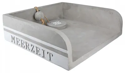 Produktbild von Gilde Serviettenhalter Meerzeit Beton