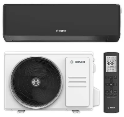 Obrázok produktu pre Invertorová klimatizácia Bosch Climate 7000i CL7000i – Set 26 EB Black – Najmodernejšia, úsporná a štýlová klimatizácia triedy A+++
