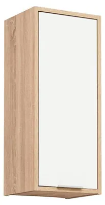 Image de Meuble haut de cuisine "Vanessa" - Beige/Blanc - L 30 x H 72 cm