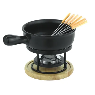 Obrázek produktu pro Sambonet Tavola Table keramický/dřevěný servis na sýrové fondue P0014-P00230-41311-00