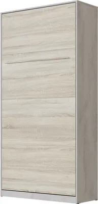 Produktbild von SMARTBett Schrankbett Standard  Beton/Eiche Sonoma 90 Vertikal