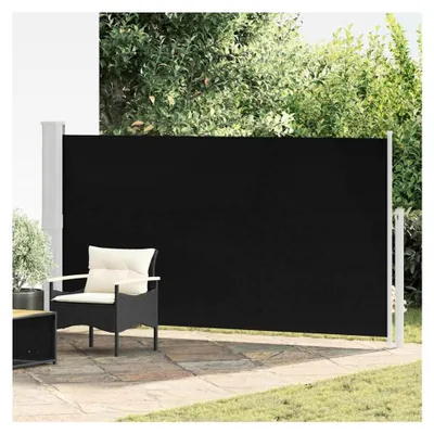 Produktbild von Terrassenmarkise schwarz/grau 170x300cm, UV- und wasserbeständig, für Balkon oder Terrasse
