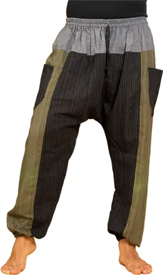 Productafbeelding van PANASIAM Chill Broek, model, maat M, groen-zwart