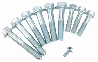 Image de Lot de 10 boulons de transmission : boulons de remplacement pour le carter d'embrayage et le démarreur des moteurs Acura K20 et K24