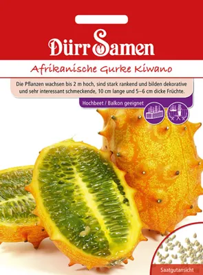 Produktbild von Dürr-Samen - Afrikanische Gurke Kiwano - Saatgut - 4378