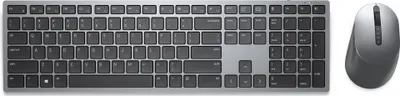 Immagine prodotto di DELL KM7321W tastiera Mouse incluso Office RF Wireless + Bluetooth QWERTY Grigio nordico, titanio