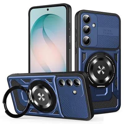 Obrázok produktu pre Techsuit – RuggedCam odolné ochranné puzdro s krytom fotoaparátu pre Samsung Galaxy S26 Plus – modré