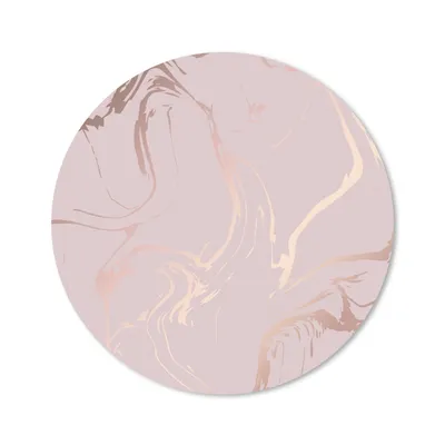 Produktbild von MuchoWow® Mauspad Mousepad Marmor - Roségold - Linie 50x50 cm - Mousepads - Maus Mat - Pad - Mausunterlage - Vinyl