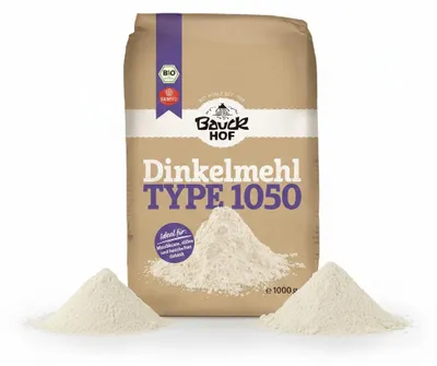 Produktbild von Bauckhof  Dinkelmehl Type 1050 ab 1kg - 1 Beutel