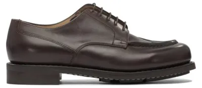 Imagen del producto de Zapatos tipo richelieu de cuero para hombre, color marrón, talla 11 (Paraboots)
