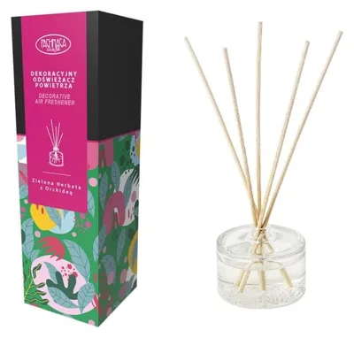 Zdjęcie produktu dla Dekoracyjny Odświeżacz Powietrza Zielona Herbata z Orchideą Pachnąca Szafa