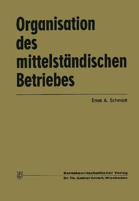 Produktbild von Organisation des mittelständischen Betriebes