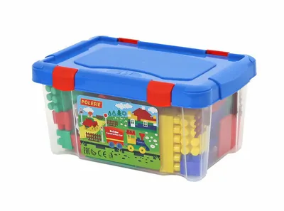 Produktbild von Polesie 50472 "Builder" Ziegel 71 el Container