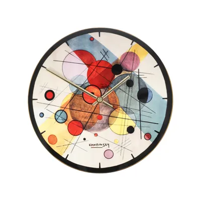 Image de Goebel Wassily Kandinsky Kreise im Kreis (Wanduhr,...