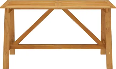 Obrázok produktu pre vidaXL Záhradný jedálenský stôl 140x70x73,5 cm z masívneho dreva akácie