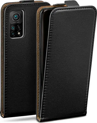 Produktbild von moex® Flip Case kompatibel mit Xiaomi Mi 10T / Mi 10T Pro - Hülle mit 360 Grad Schutz, Schwarz