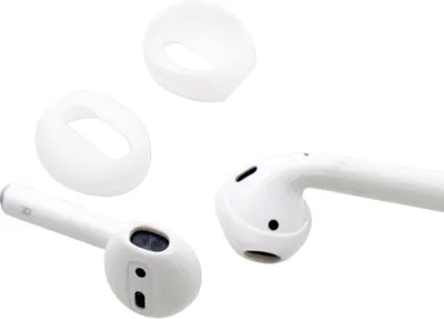 Obrázek produktu pro INF Silikonové chrániče sluchu pro AirPods 1/2 generace Bílý